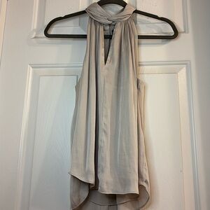 Banana Republic Satin Halter Top Blouse
